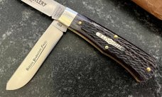 Great Eastern Cutlery Tidioute #73 Trapper, Charcoal Water Buffalo Bone, New (GEC 73) Great Eastern Cutlery Tidioute #73 Trapper, Charcoal Water Buffalo Bone, New (GEC 73)