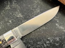 Great Eastern Cutlery Tidioute #73 Trapper, Charcoal Water Buffalo Bone, New (GEC 73) Great Eastern Cutlery Tidioute #73 Trapper, Charcoal Water Buffalo Bone, New (GEC 73)