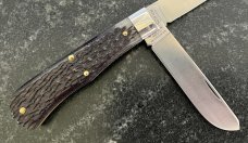 Great Eastern Cutlery Tidioute #73 Trapper, Charcoal Water Buffalo Bone, New (GEC 73) Great Eastern Cutlery Tidioute #73 Trapper, Charcoal Water Buffalo Bone, New (GEC 73)
