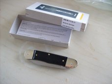 Hubertus Knife Solingen, Germany Large Size 11 Exotic Black Ebonywood NIB Hubertus Knife Solingen, Germany Large Size 11 Exotic Black Ebonywood NIB