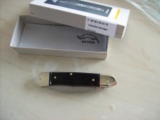Hubertus Knife Solingen, Germany Size 10 Medium Exotic Black Ebonywood NIB Hubertus Knife Solingen, Germany Size 10 Medium Exotic Black Ebonywood NIB