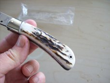 Italian Speed Hunter AKC Italy W/Genuine Stag/Antler Handles UNUSED Italian Speed Hunter AKC Italy W/Genuine Stag/Antler Handles UNUSED