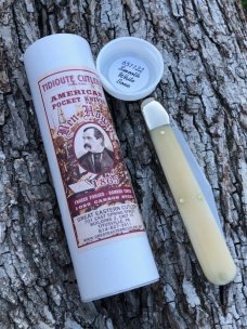 GEC TIDIOUTE 651122 SMOOTH WHITE BONE BEN HOGAN KNIFE