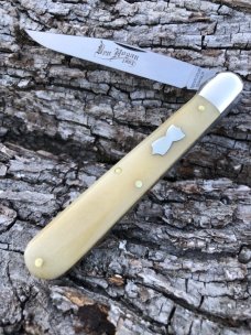 GEC TIDIOUTE 651122 SMOOTH WHITE BONE BEN HOGAN KNIFE