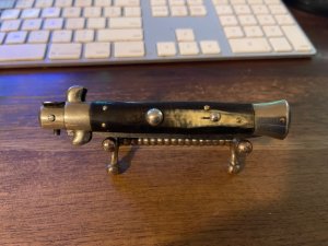 9” Rare M. I. Italy in a Pill Stamped Picklock
