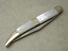 Fightn Rooster Germany Pearl 1980 1 of 400 Middle TN Knife Collectors Texas Toothpick Knife