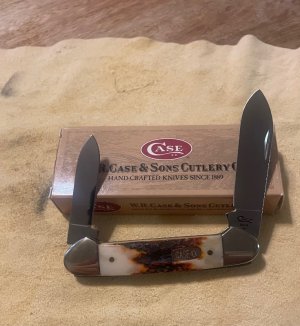 Case XX 1997 Red Stag Canoe. 