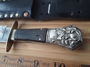 Sheffield Bowie Knife -Wragg & Sons 1860's