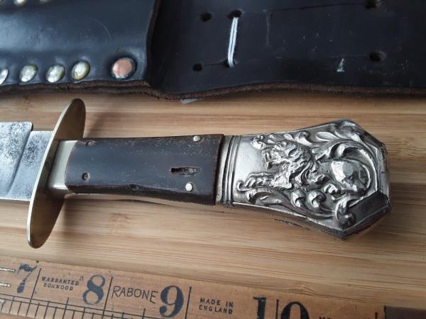 Sheffield Bowie Knife -Wragg & Sons 1860's Sheffield Bowie Knife -Wragg & Sons 1860's