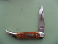 GREAT EASTERN  128119 TOOTHPICK COPPERHEAD PONY CUT BONE