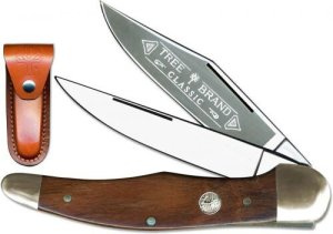 BOKER TREE BRAND HEAVY DUTY 2020 POCKET KNIFE ROSEWOOD HANDLE SOLINGEN GERMANY