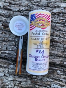 GEC TIDIOUTE 141122 GOLDEN ROD SAWCUT BONE BARLOW