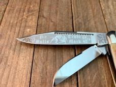 Bulldog Stockman Stag Fighting Bulldogs Tang Stamp