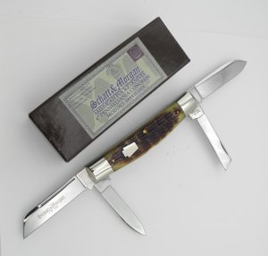 Schatt & Morgan, Keystone Series XVI Bradford Jigged Green Bone Large Congress. 2006 #044431: 2006,