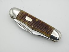 Schatt & Morgan, Keystone Series XVI Bradford Jigged Green Bone Rail Splitter #042163: 2006 Schatt & Morgan, Keystone Series XVI Bradford Jigged Green Bone Rail Splitter #042163: 2006