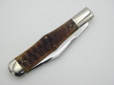Schatt & Morgan, Keystone Series XVI Bradford Jigged Green Bone Large Coke Bottle #041802: 2006, Schatt & Morgan, Keystone Series XVI Bradford Jigged Green Bone Large Coke Bottle #041802: 2006,