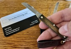 Great Eastern Cutlery #053121SS (Stainless Steel) Keychain Knife, Stag Handle, New (GEC 05) Great Eastern Cutlery #053121SS (Stainless Steel) Keychain Knife, Stag Handle, New (GEC 05)