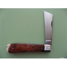 DANIELS FAMILY KNIFE BRANDS-TITUSVILLE CUTLERY-BIG EASY COTTON KNIFE-BURNT ORANGE MAPLE BURL DANIELS FAMILY KNIFE BRANDS-TITUSVILLE CUTLERY-BIG EASY COTTON KNIFE-BURNT ORANGE MAPLE BURL