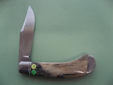 DANIELS FAMILY KNIFE BRANDS-EXCELSIOR KNIFE CO.-DERBY DAY TRAPPER PROTO