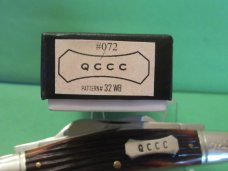Queen City Cutlery ,Queen Classics Brown Winter Bottom Bone Congress Pattern # 32 