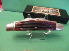 Queen City Cutlery ,Queen Classics Brown Winter Bottom Bone Congress Pattern # 32 