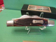 Queen City Cutlery ,Queen Classics Brown Winter Bottom Bone Congress Pattern # 32 