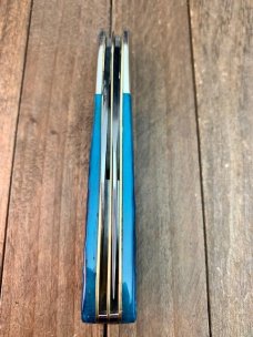 Kabar Bent Barlow Blue Rope Jigged Bone 1990