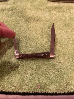 Vintage 1960s J A Henckels 2 Blade Gentlemen's Pocket Knife MDL#79 w/ Great Stag Handles!