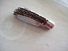 Italian Speed Hunter AKC Italy W/Genuine Stag/Antler Handles UNUSED Italian Speed Hunter AKC Italy W/Genuine Stag/Antler Handles UNUSED