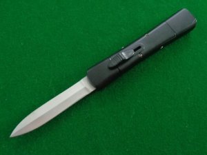 Black OTF Knife 