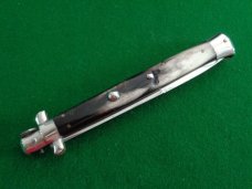 Vintage 33cm (13") c. 1950's Made Italy PICK LOCK Stiletto Brazilian Cow Horn 