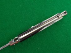 Vintage 33cm (13") c. 1950's Made Italy PICK LOCK Stiletto Brazilian Cow Horn 
