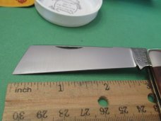 Titusville Cutlery Big Easy Cotton Knife Burnt Orange Maple Burl 1 of 60 