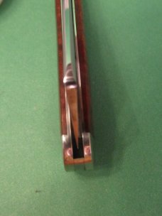 Titusville Cutlery Big Easy Cotton Knife Burnt Orange Maple Burl 1 of 60 