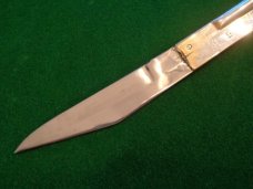 Old RAMPUR Gun Shaped Automatic Knife 