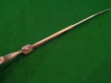 Old RAMPUR Gun Shaped Automatic Knife 