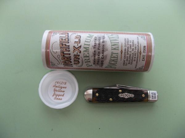 GREAT EASTERN 141218 BOYS KNIFE ANTIQUE YELLOW JIG BONE GREAT EASTERN 141218 BOYS KNIFE ANTIQUE YELLOW JIG BONE