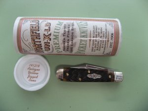 GREAT EASTERN 141218 BOYS KNIFE ANTIQUE YELLOW JIG BONE