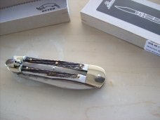 Hubertus Knife Solingen, Germany Large Size 11 Genuine Stag/Antler NIB Hubertus Knife Solingen, Germany Large Size 11 Genuine Stag/Antler NIB