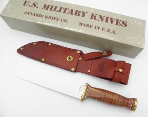 Ontario USA P3 Army Quartermaster Knife, 1995: 10 3/4” overall with a 6” blade