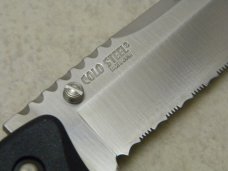 Cold Steel Japan Extra Large Gunsite Folder Half Serrated Lockback Knife NIB