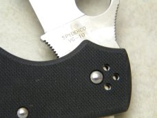 Spyderco Seki Japan VG-10 Police Lockback Knife in Box