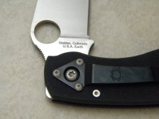 Spyderco Golden Co. USA Earth Military CPM S30V Linerlock Knife in Box