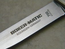 Boker Solingen Germany Boker-Matic Push Out/Retractable Knife 