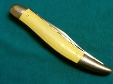 VINTAGE IMPERIAL PROV USA TRAPPER FOLDING POCKET TOOTHPICK TICKLER KNIFE KNIVES OLD VINTAGE IMPERIAL PROV USA TRAPPER FOLDING POCKET TOOTHPICK TICKLER KNIFE KNIVES OLD