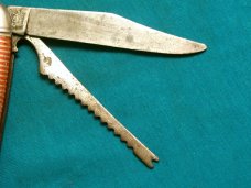VINTAGE IMPERIAL USA FOLDING POCKET TOOTHPICK TICKLER FISH KNIFE KNIVES OLD FANCY RED STRIPE VINTAGE IMPERIAL USA FOLDING POCKET TOOTHPICK TICKLER FISH KNIFE KNIVES OLD FANCY RED STRIPE