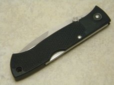 BlackJack Knives MAMBA Japan Black Lockback Knife 