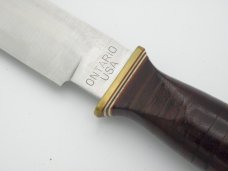 Ontario USA OC1 Seneca Keuka Hunting Knife, 1994: 10 1/2” overall with a 6” blade