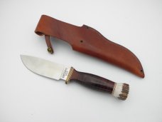 Ontario USA OC3 Cavuga Hunting Knife, 1994: 9” overall with a 4 1/2” blade Ontario USA OC3 Cavuga Hunting Knife, 1994: 9” overall with a 4 1/2” blade