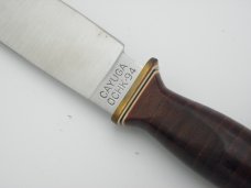Ontario USA OC3 Cavuga Hunting Knife, 1994: 9” overall with a 4 1/2” blade Ontario USA OC3 Cavuga Hunting Knife, 1994: 9” overall with a 4 1/2” blade